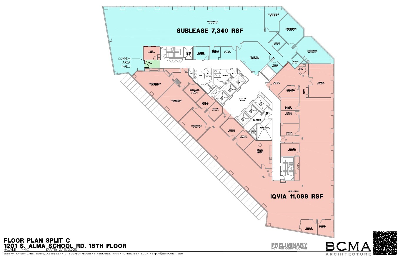 1201 S Alma School Rd, Mesa, AZ à louer Plan d’étage– Image 1 sur 3