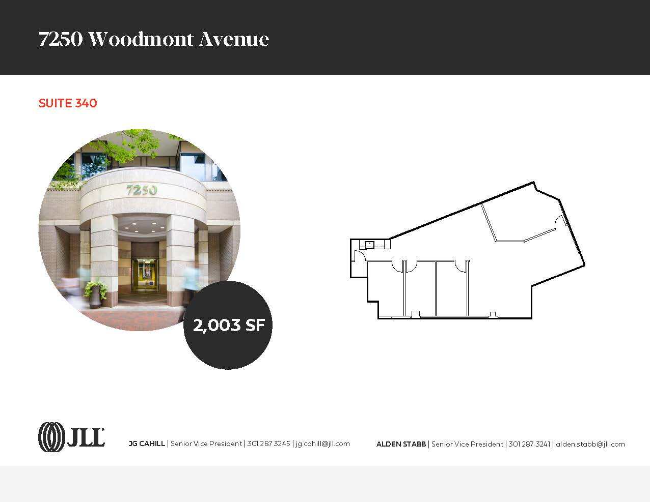 4801-4809 Bethesda Ave, Bethesda, MD à louer Plan d’étage– Image 1 sur 2