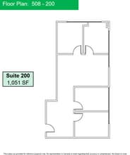 508 W Mission Ave, Escondido, CA à louer Plan d’étage– Image 1 sur 1