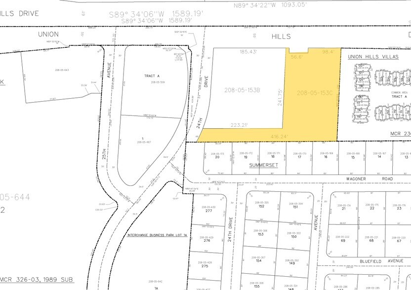 2401 W Union Hills Dr, Phoenix, AZ à vendre - Plan cadastral – Image 3 sur 3