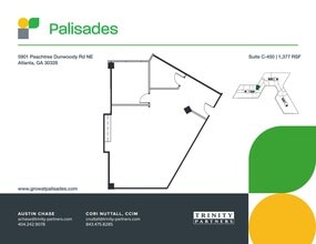 5901 Peachtree Dunwoody Rd NE, Atlanta, GA à louer Plan de site– Image 1 sur 1
