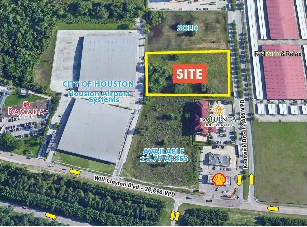Will Clayton Pky, Houston, TX à vendre - Plan de site – Image 2 sur 3