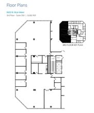 8410 W Bryn Mawr Ave, Chicago, IL à louer Plan d’étage– Image 1 sur 1