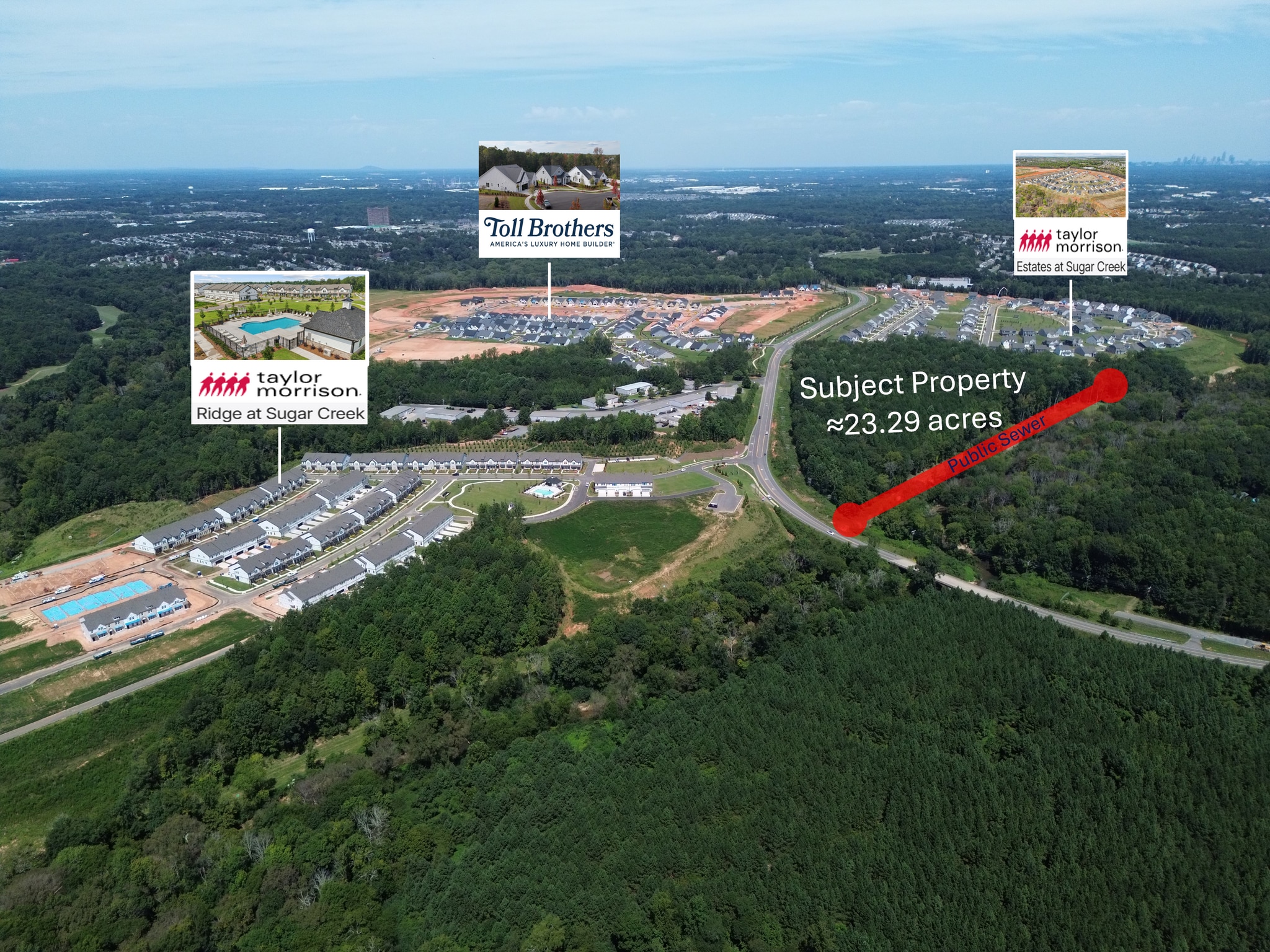 1103 Lost Cove Rd, Indian Land, SC à vendre Aérien– Image 1 sur 2