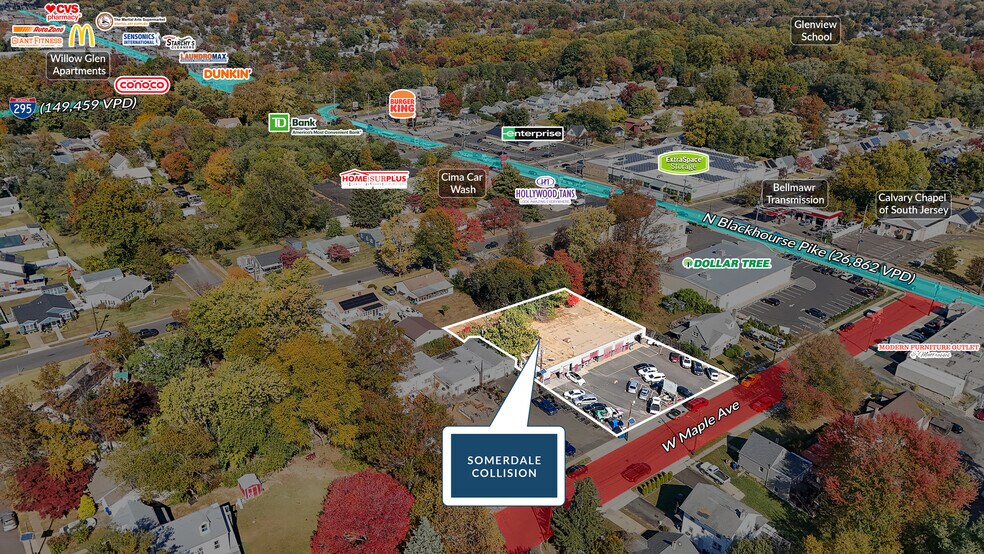 21 W Maple Ave, Bellmawr, NJ à vendre - Photo de l’immeuble – Image 2 sur 5