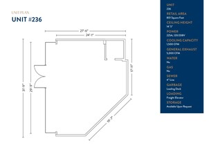 315 8th Ave SW, Calgary, AB à louer Plan d’étage– Image 1 sur 1