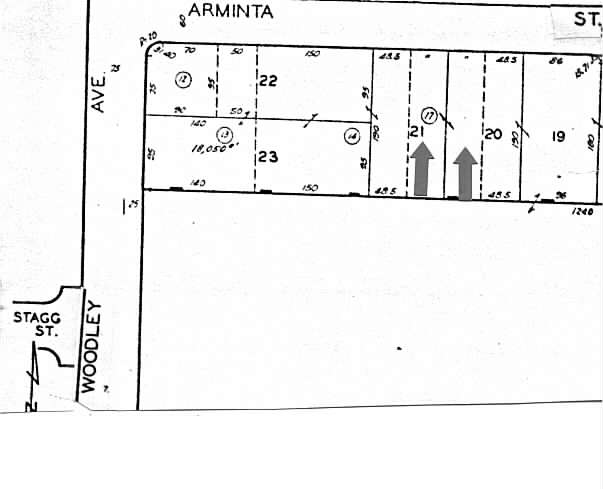 16022 Arminta St, Van Nuys, CA à louer - Plan cadastral – Image 2 sur 3