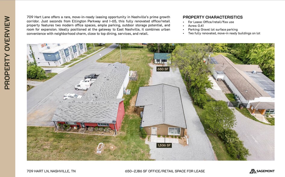 709 Hart Ln, Nashville, TN à louer - Photo de l’immeuble – Image 2 sur 11