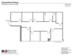 1926 10th Ave N, Lake Worth, FL à louer Plan d’étage– Image 1 sur 1