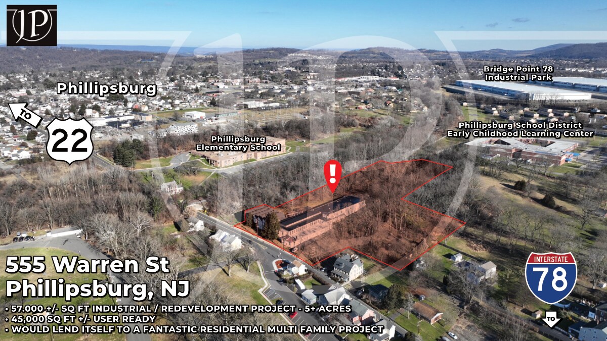 555 Warren St, Phillipsburg, NJ à vendre Photo de l’immeuble– Image 1 sur 50
