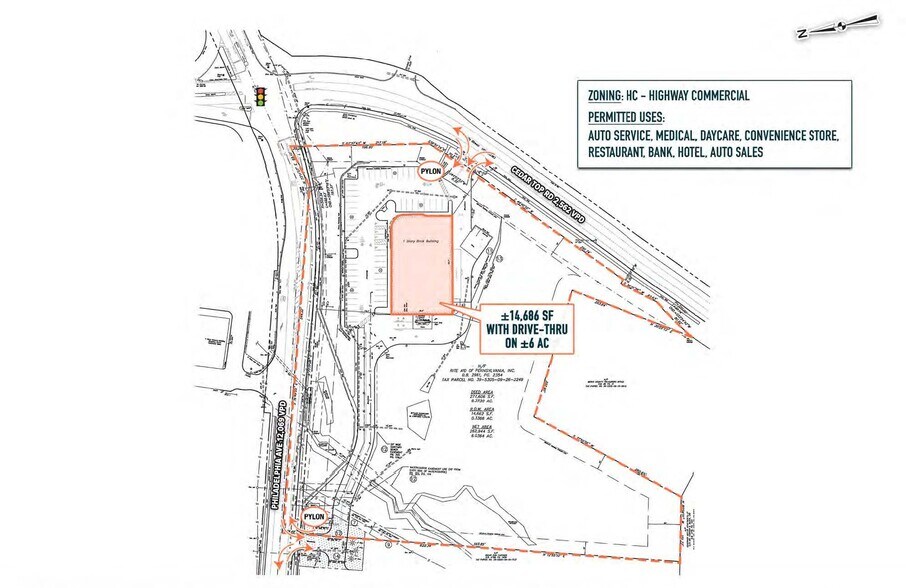 656 Philadelphia Ave, Reading, PA à vendre - Plan de site – Image 2 sur 10