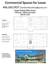 320 N 1st St, Hamilton, MT à louer Plan d’étage– Image 2 sur 2