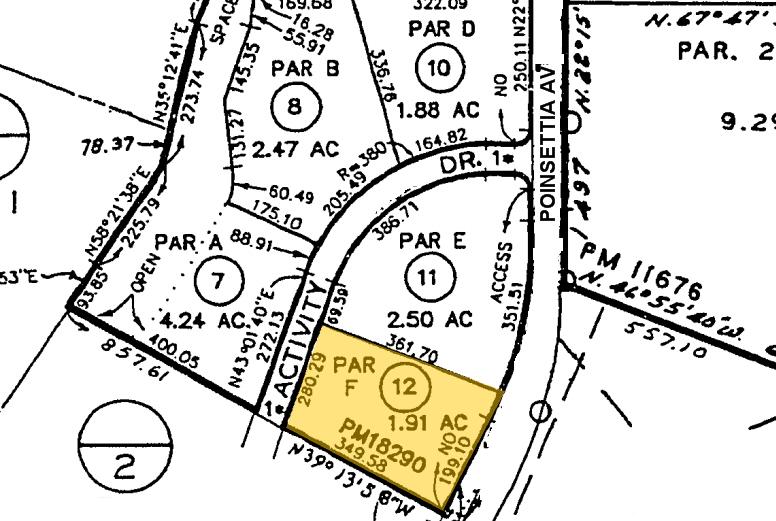 1230 Activity Dr, Vista, CA à louer - Plan cadastral – Image 2 sur 3