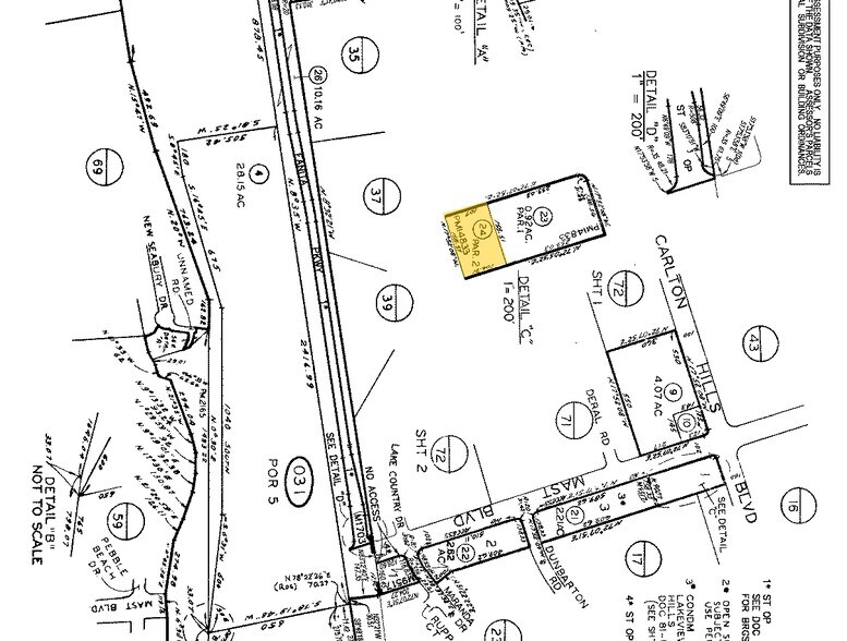 9280 Mast Blvd, Santee, CA à louer - Plan cadastral – Image 2 sur 8