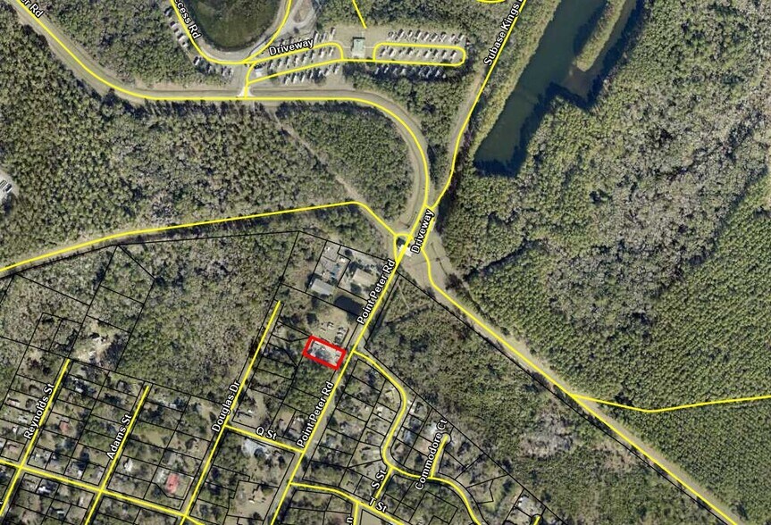 1819 Point Peter Rd, Saint Marys, GA à vendre - Aérien – Image 2 sur 4