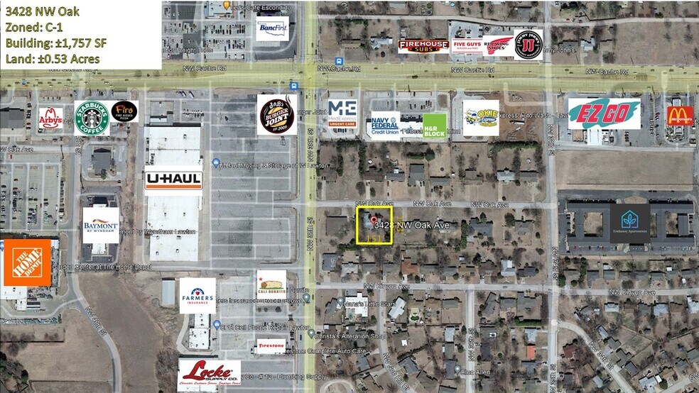 3428 NW Oak Ave, Lawton, OK à vendre - Photo de l’immeuble – Image 2 sur 3