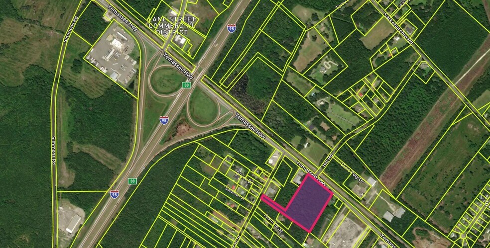 Intermodal Interchange Site - I-95 & CSX Rail Centric by 1 Minute - Workforce Housing, Yemassee, SC à vendre - Photo de l’immeuble – Image 2 sur 11