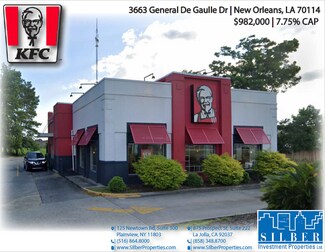 Plus de détails pour 3663 General De Gaulle dr, New Orleans, LA - Local commercial à vendre