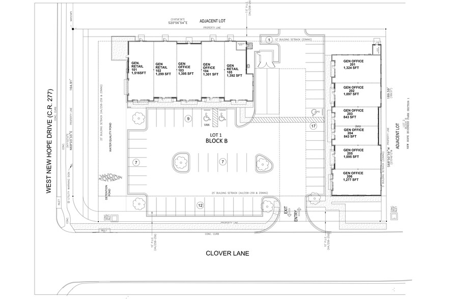 700 W New Hope Dr, Cedar Park, TX à louer - Plan de site – Image 1 sur 16