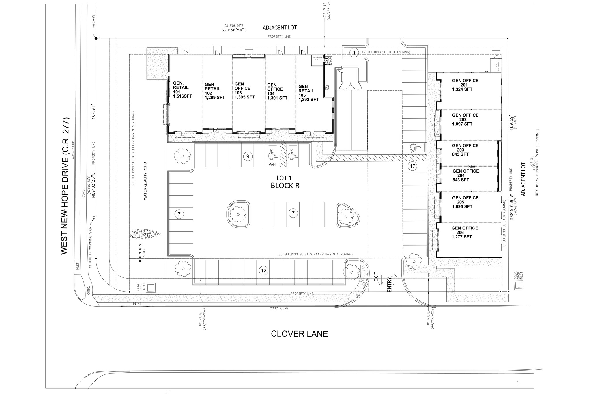 700 W New Hope Dr, Cedar Park, TX à louer Plan de site– Image 1 sur 17