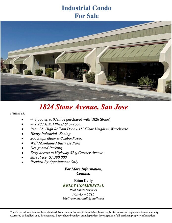 1820-1828 Stone Ave, San Jose, CA 95125 - Lot 1824 - - Photo intérieure - Image 1 of 1