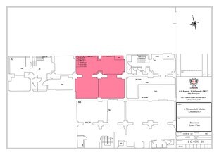 88-90 Gracechurch St, Londres à louer Plan de site– Image 2 sur 2