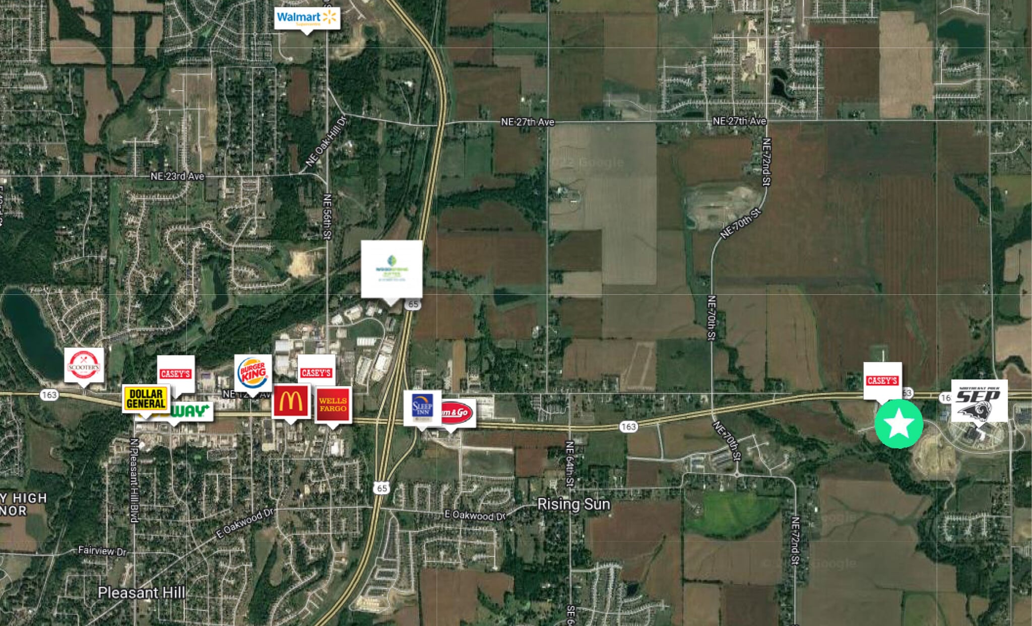 1135 NE 75th St, Pleasant Hill, IA à vendre Aérien– Image 1 sur 4