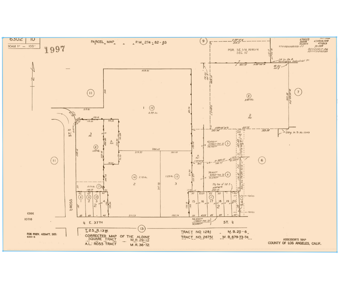2901 Saco St, Vernon, CA à louer - Plan cadastral – Image 2 sur 2