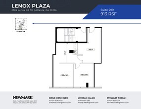 3384 Peachtree Rd NE, Atlanta, GA à louer Plan d’étage– Image 1 sur 1