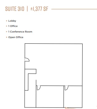 1520 The Alameda, San Jose, CA à louer Plan d’étage– Image 1 sur 1