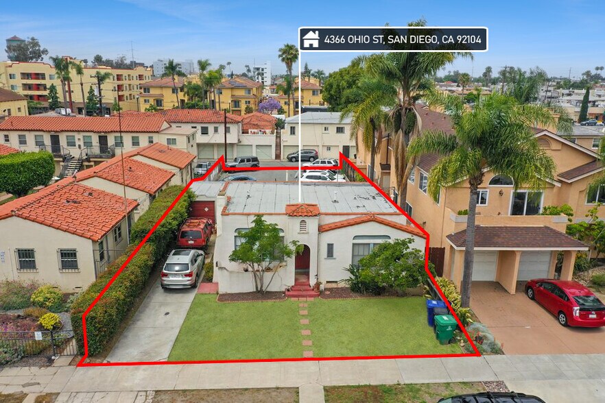 4366 Ohio Street, San Diego, CA à vendre - Photo de l’immeuble – Image 2 sur 8