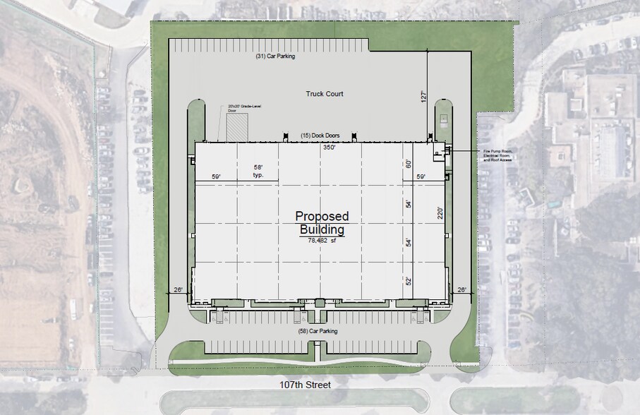 1145 107th St., Arlington, TX à louer - Plan de site – Image 3 sur 6
