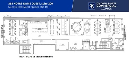 368 St Notre-Dame O, Montréal, QC à louer Plan d’étage– Image 1 sur 1