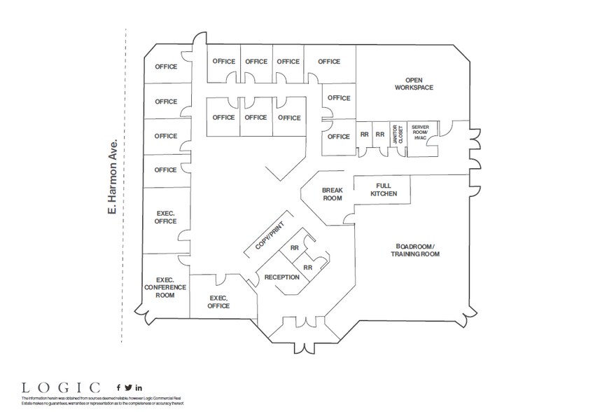 3511 E Harmon Ave, Las Vegas, NV à vendre - Photo de l’immeuble – Image 2 sur 9