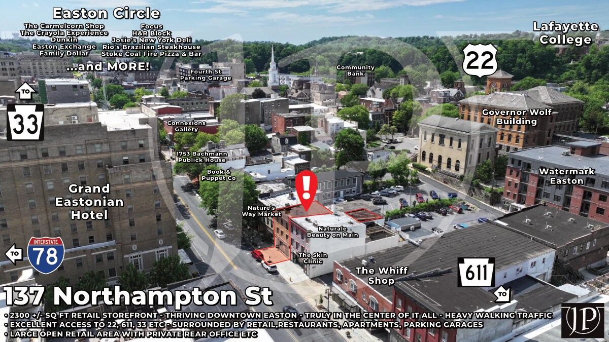 135-137 Northampton St, Easton, PA à louer Photo de l’immeuble– Image 1 sur 21