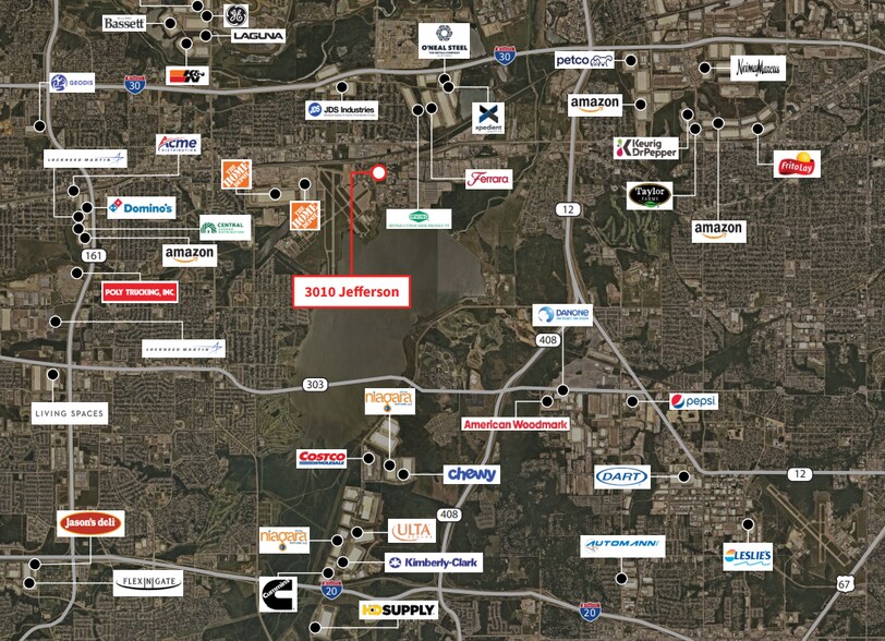 480 Camden Rd, Grand Prairie, TX à louer - Aérien – Image 2 sur 3