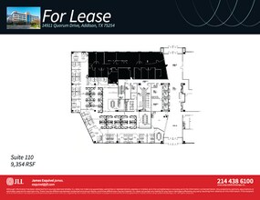 14911 Quorum Dr, Addison, TX à louer Plan d’étage– Image 1 sur 1