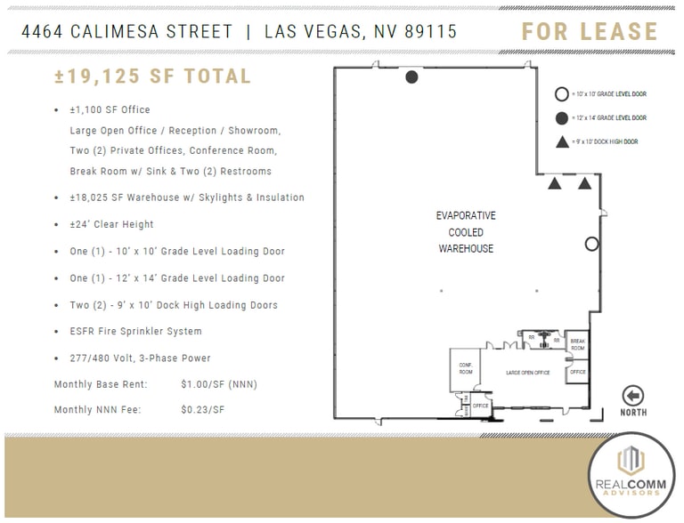 4464 Calimesa St, Las Vegas, NV à louer - Photo de l’immeuble – Image 3 sur 9