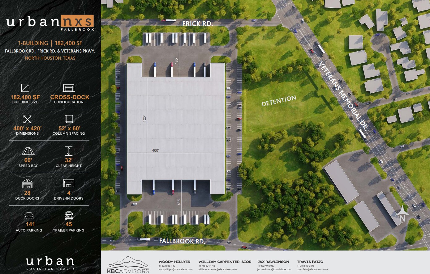0 Fallbrook Rd, Frick Rd & Veterans Pkwy N rd, Houston, TX à louer Photo de l’immeuble– Image 1 sur 3