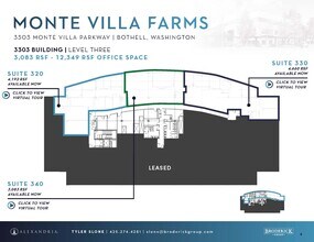 3303 Monte Villa Pky, Bothell, WA à louer Plan d’étage– Image 1 sur 1