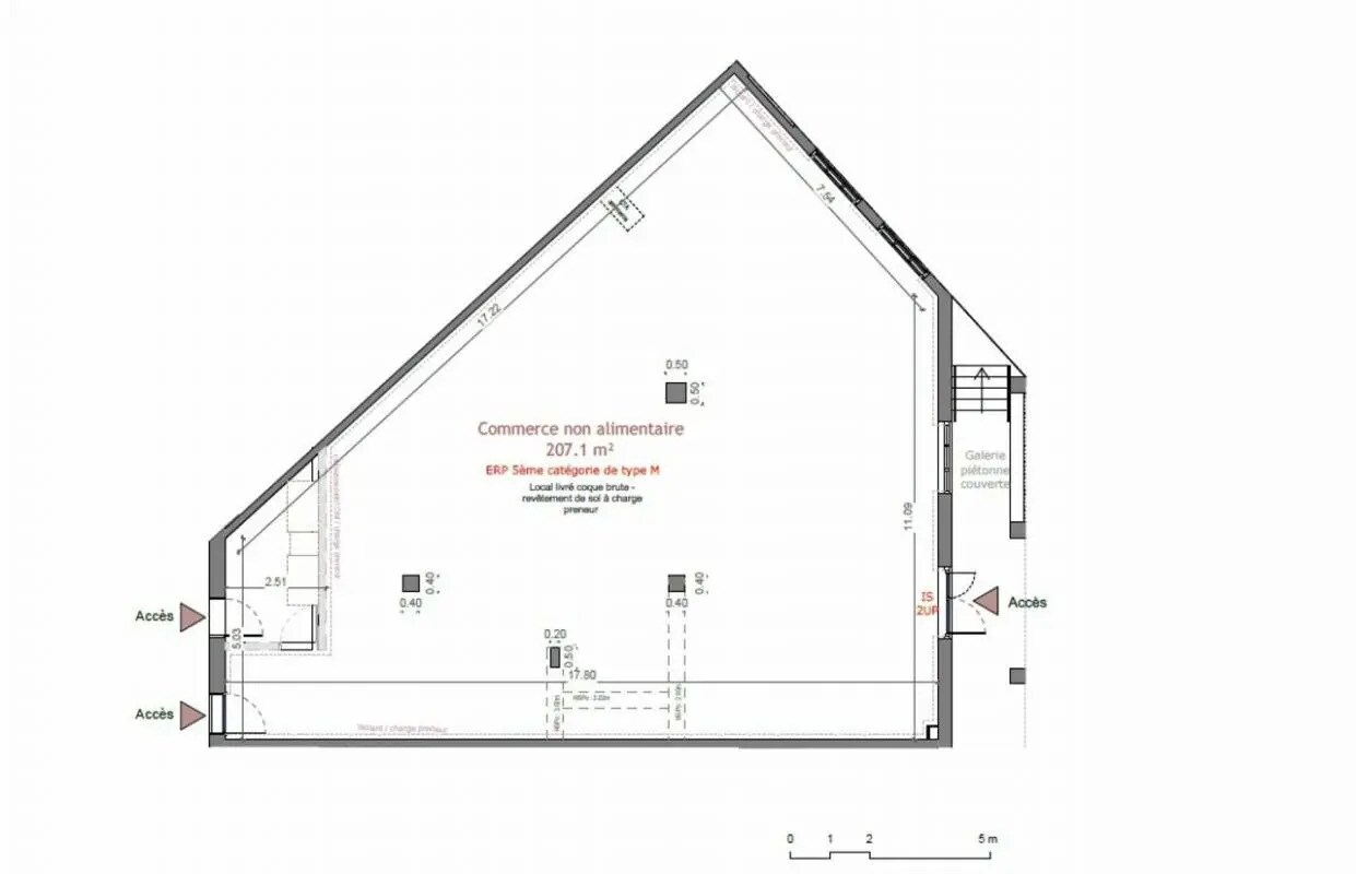 Local commercial dans Caen à vendre Plan d’étage– Image 1 sur 5