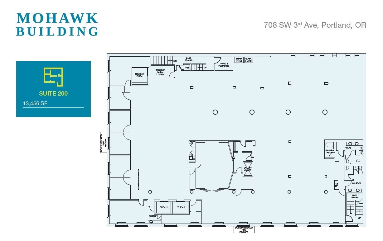700-724 SW 3rd Ave, Portland, OR à vendre Plan d’étage– Image 1 sur 3
