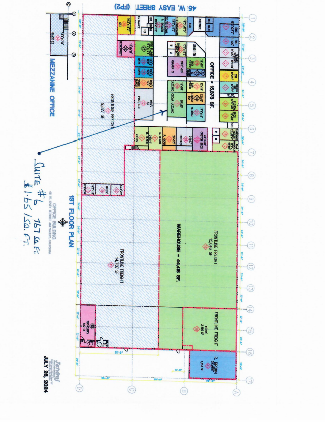 45 W Easy St, Simi Valley, CA à louer Plan d’étage– Image 1 sur 1