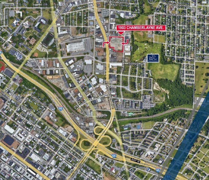 1903 Chamberlayne Ave, Richmond, VA à louer - Aérien – Image 2 sur 2