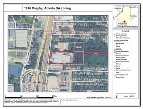 1910 Murphy Ave SW, Atlanta, GA - VUE AÉRIENNE vue de carte - Image1