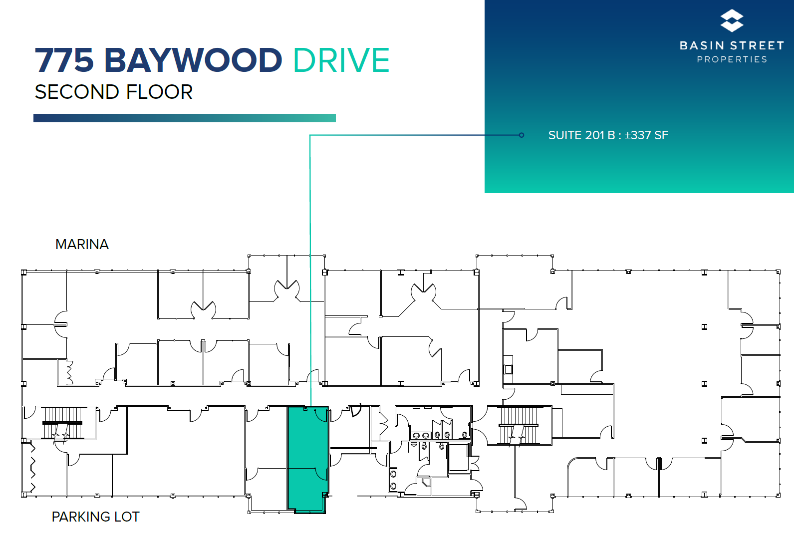 755-775 Baywood Dr, Petaluma, CA à louer Plan d’étage– Image 1 sur 1