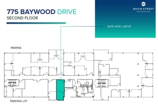 755-775 Baywood Dr, Petaluma, CA à louer Plan d’étage– Image 1 sur 1