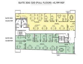1017 N La Cienega Blvd, West Hollywood, CA à louer Plan d’étage– Image 2 sur 6