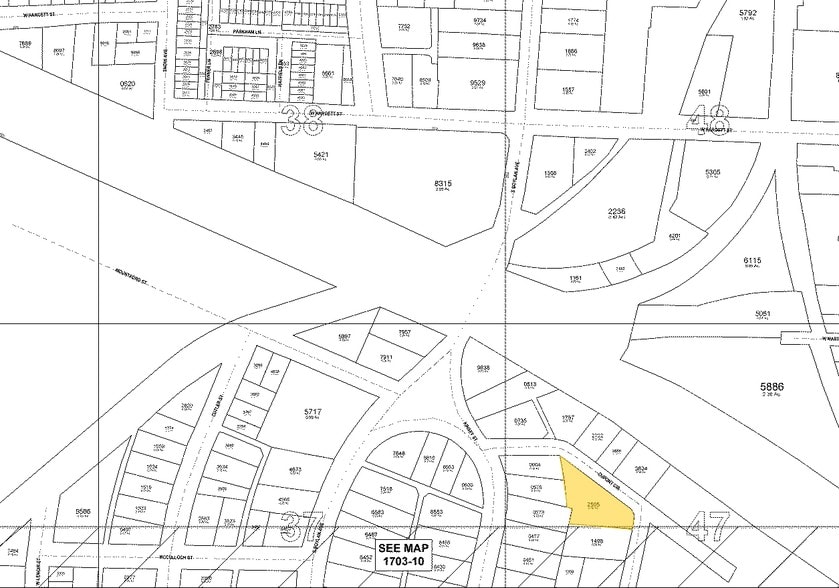 302 Dupont Cir, Raleigh, NC à vendre - Plan cadastral – Image 2 sur 8