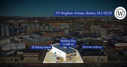 215 Brighton Ave, Boston, MA à louer Aérien– Image 1 sur 2